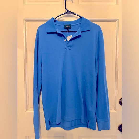 Men’s JCrew Polo - Long sleeve - Picture 3 of 4